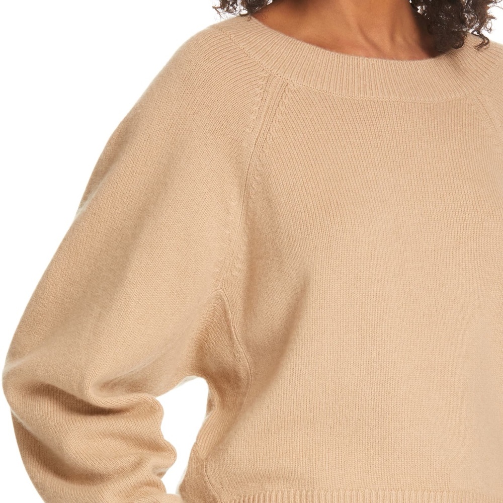 New Vince Cashmere Wool Dolman Sleeves Sweater